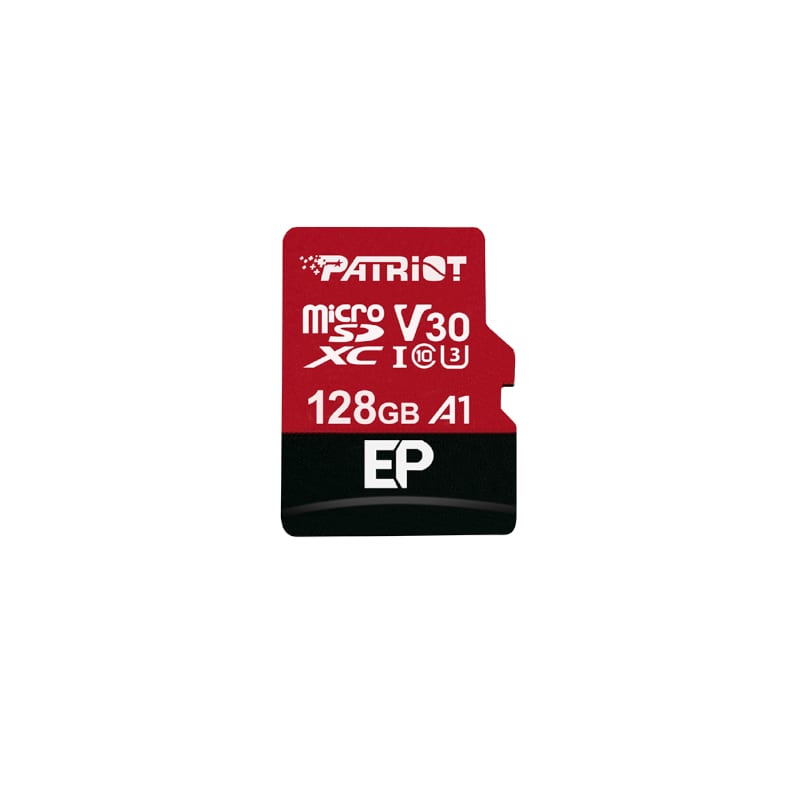 Patriot EP V30 A1 128GB Micro SDXC Card + Adapter - Blackview